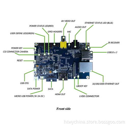 Banana Pi 1g DDR3 Support Raspberry Pi, Android, Linux, Cubieboard